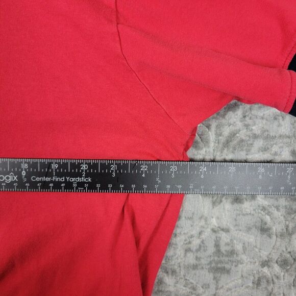 California Angels Shirt Men's XL Red Shohei Ohtani #17 Ringer Baseball MLB - Picture 6 of 10